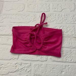 Pink Crop Top